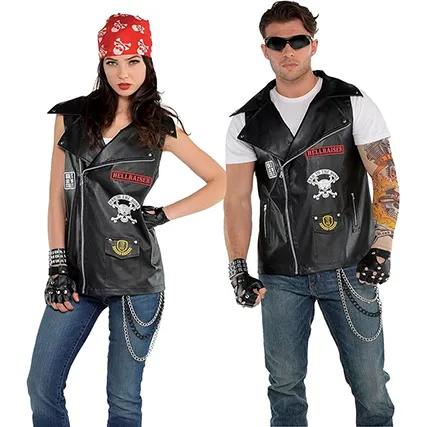 ชุดฮาโลวีนสำหรับคู่รักนักขี่มอเตอร์ไซค์